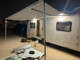 Caravan Awning 4.5 M White مظلة كرفان