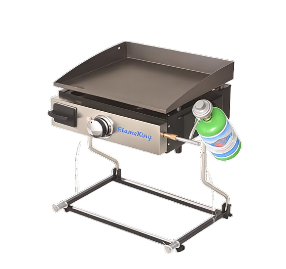 Flame King 22-inch Double Grill شواية على الغاز