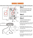 12V DC Touch Dimmer  سويج بالمس