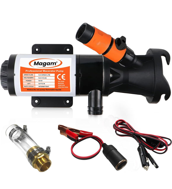 12V 12GMP Sewage Pump مضخة صرف صحي