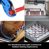 Water pipe 1/2 inch AMERICAN standard Red