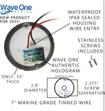 FLUSH Mount 2.75" RGBW LED ليت لقارب
