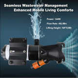 12V 12GMP Sewage Pump مضخة صرف صحي