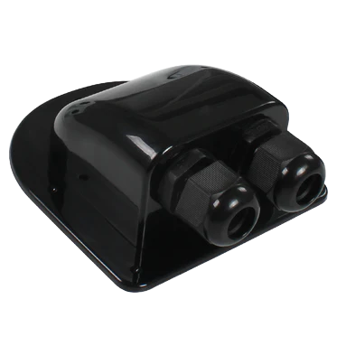 غطاء مدخل الويرات اسود Cable Gland