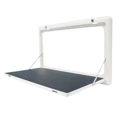 Foldable Tables with Light White طاولة