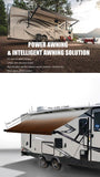 Electric Power Caravan Awning 21 Feet مظلة متكاملة اتماتك