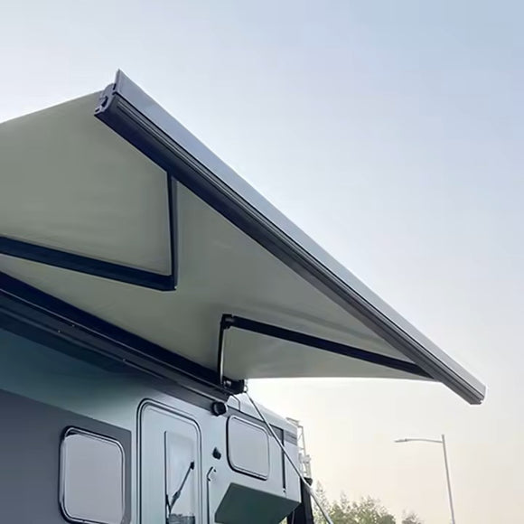 12 Volt Caravan Awning 3 M white مظلة كرفان اتماتك