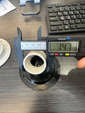 1.5 Inch / 3.8 MM Pipe Water Inlet Black مقر تعبئة ماء