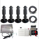 Hydraulic Leveling jack System 2 Tons set جيكات هيدرولك