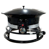 Portable stove with grill شواية