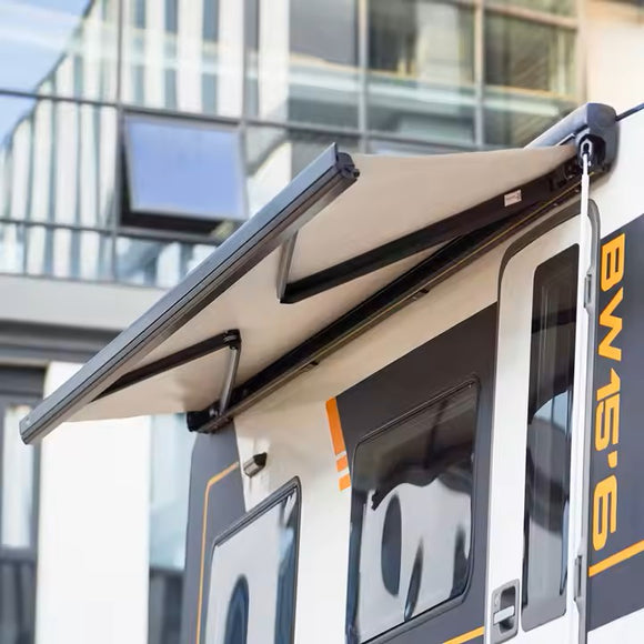 Manual Caravan Awning 3 M white مظلة كرفان
