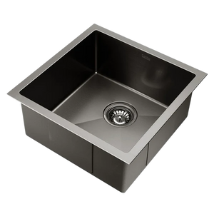 Stainless Steel Kitchen Sink - Black Matt  حوض مغسلة ستيل اسود