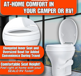 SeaFlo Ceramic Toilet 18.5 مرحاض سراميك