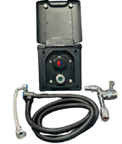 Exterior Faucet and Shower Black