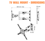 32–55 Inch LED TV Wall Mount قاعدة تلفزيون