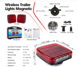 Wireless Trailer Lights WITH 7-Pin Transmitter وصلة الاشارات