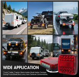 Wireless Trailer Lights WITH 7-Pin Transmitter وصلة الاشارات