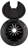 Power Cord Hatch Cover Black مدخل واير