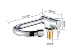 Faucet Folding Single مغسلة ماء بارد