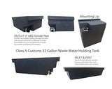 121 litter RV Waste Water Holding Tank