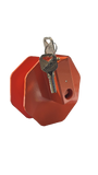 Mechanical Lock Orange  القفل مقطورة
