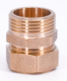 Composite Brass Male 3/4 Pipe Joint وصلة ماء