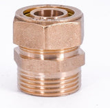Composite Brass Male 3/4 Pipe Joint وصلة ماء