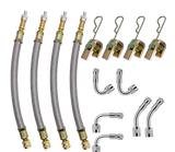 Tire Valve Extension 180mm +45 Degree وصلة هواء العجلات