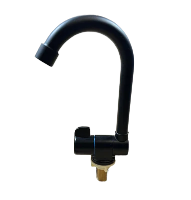 Faucet Black 06B خلاط مغسلة بارد اسود