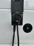 Outside Shower Box & Faucet Black شاور و خلاط خارجي
