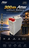 300 Amps Atter Lithium Battery   بطارية ليثيوم عتر