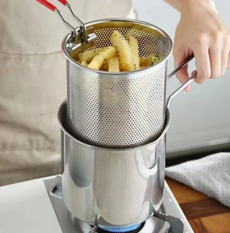 STAINLESS STEEL FRYER قدر