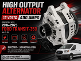High Output Car Alternator 12 Volts 400 Amps دينمو