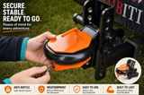 Mechanical Lock Orange  القفل مقطورة