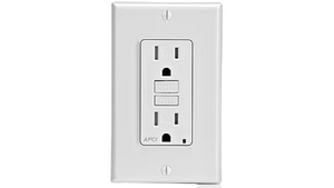 120 V Outlet GFI White مخرج كهرباء اتوماتك