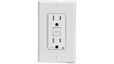 120 V Outlet GFI White مخرج كهرباء اتوماتك