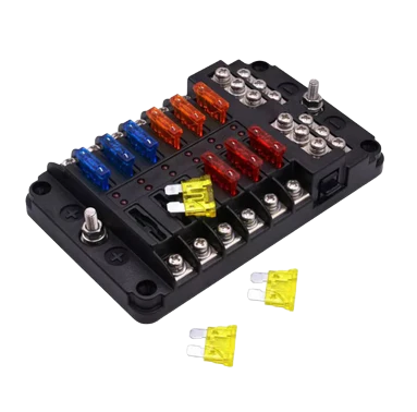 12 Fuse Box With Negative موزع فيوزات