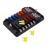 12 Fuse Box With Negative موزع فيوزات