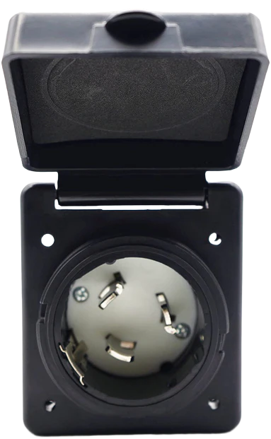 50A Power Plug Black مدخل كهراباء 50 امبير⁩