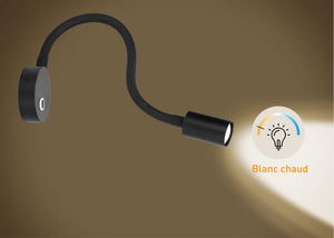 Dimmable Reading Light with USB Charging ضوء مع شحن USB