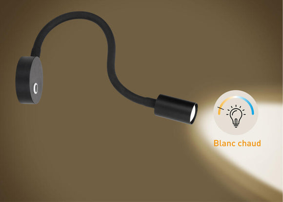 Dimmable Reading Light with USB Charging ضوء مع شحن USB