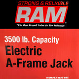 3.500 lb 12 Volt Electric front Jack جيك كهربائي امامي