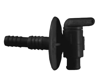 Drain Valve BLACK  3/8 OR 1/2 حنفية تصريف الماء بسن