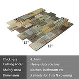 Kitchen and Bathroom Backsplash (12" X 12",) قوالب الحائط