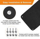 Blackout Door Window Cover Shade غطاء باب المدخل
