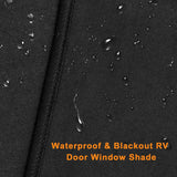 Blackout Door Window Cover Shade غطاء باب المدخل