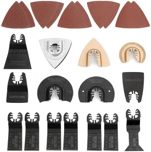 25-piece Oscillating Multitool Accessories Saw Blades