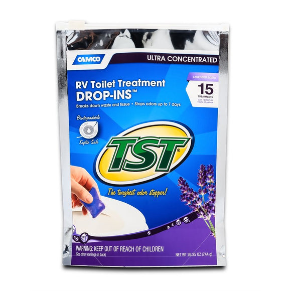 TST Lavender 15 bag  محلول خزان الصرف الصحي لافندر